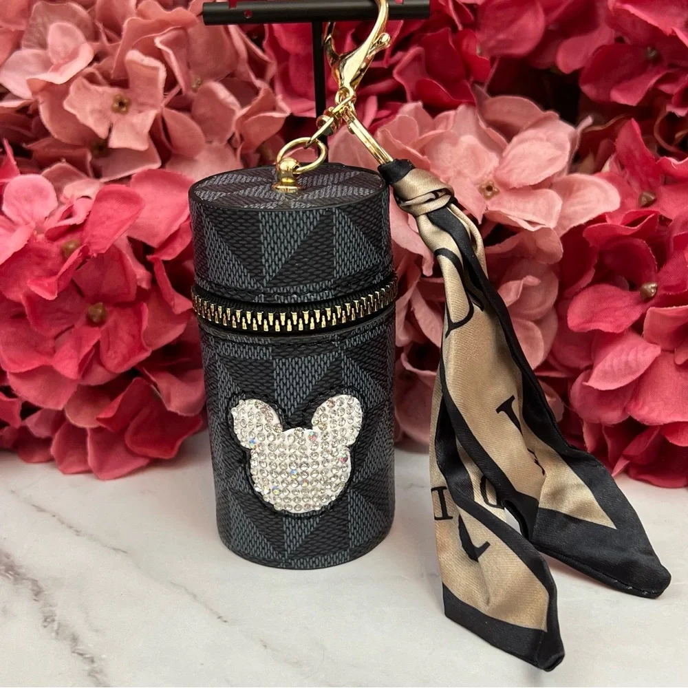 Mickey Mouse Coin Purse with Ribbon Tassel Keychain - Picture 8 of 16